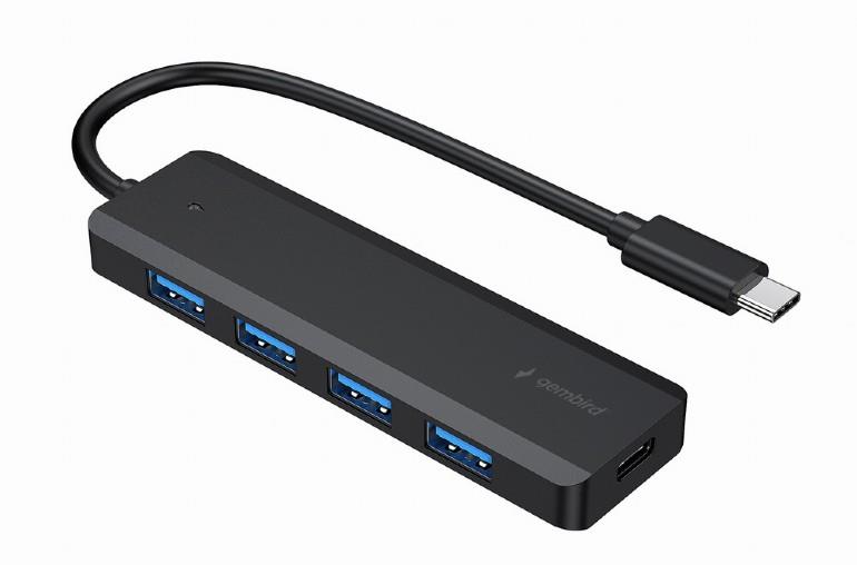 c918ef84-c1f8-4d7d-8d57-1ac10d599b68 I/O HUB USB-C 4PORT/UHB-CM-U3P4P-01 GEMBIRD - Image 1