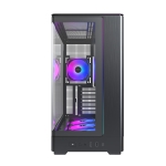 Case MONTECH micro ATX/Mini-ITX Black Midi Tower PC KING 45 PRO KING45PRO(B) - Image 3