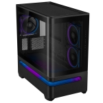 Case ASUS micro ATX/Mini-ITX Black Midi Tower PC Prime AP202 ARGB PRIMEAP202TG - Image 3