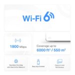 Wireless Router MERCUSYS 3-pack Mesh Wi-Fi 6 HALOH70X(3-PACK) - Image 4