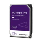 WESTERN DIGITAL HDD|WESTERN DIGITAL|Purple Pro|22TB|512 MB|7200 rpm|3,5"|WD221PURP