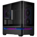 Case ASUS micro ATX/Mini-ITX Black Midi Tower PC Prime AP202 ARGB PRIMEAP202TG - Image 2