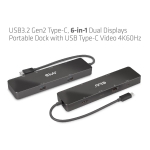 NB ACC DOCKING STATION 6IN1/USB-C 100W CSV-1584 CLUB3D - Image 14