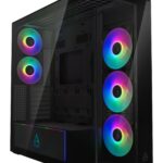 ARCTIC Case|ARCTIC|EATX|Black|Midi Tower|PC|Xtender (Mirror Black)|ACPCC00018A