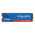 SSD SANDISK 300xTBW rating MTBF 1750000 h Read speed 6600 MB/s Write speed 5600 MB/s NVMe Yes PCI Express 4.0 M.2 500 GB POWERED BY SANDISK Blue SN5100 WDS500G5B0E-00CPE0