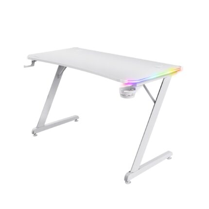 TRUST COMPUTER DESK GXT 709W LUMINUS/WHITE 25328 TRUST
