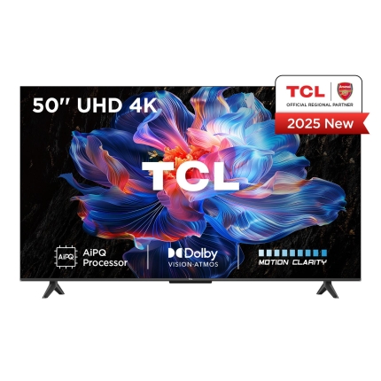 TCL TV Set|TCL|50 "|4K Ultra HD|3840 x 2160 pixels|Flat|16:9|DLED|50V6C