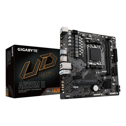 GIGABYTE Mainboard|GIGABYTE|AMD A620A|SAM5|Micro-ATX|Memory DDR5|Memory slots 2|A620MH2.2