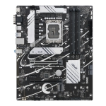 Mainboard ASUS Intel B760 Express LGA1700 ATX Memory DDR4 Memory slots 4 2xPCI-Express 3.0 1x 1xPCI-Express 4.0 16x 1xPCI-Express 5.0 16x 3xM.2 1x15pin D-sub 1xHDMI 1xDisplayPort 2xUSB 2.0 3xUSB 3.2 1xUSB-C 1xRJ45 3xAudio port PRIMEB760-PLUSD4