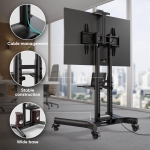 TV SET ACC MOBILE STAND/40-70"/BLACK TS1551-B ONKRON - Image 10