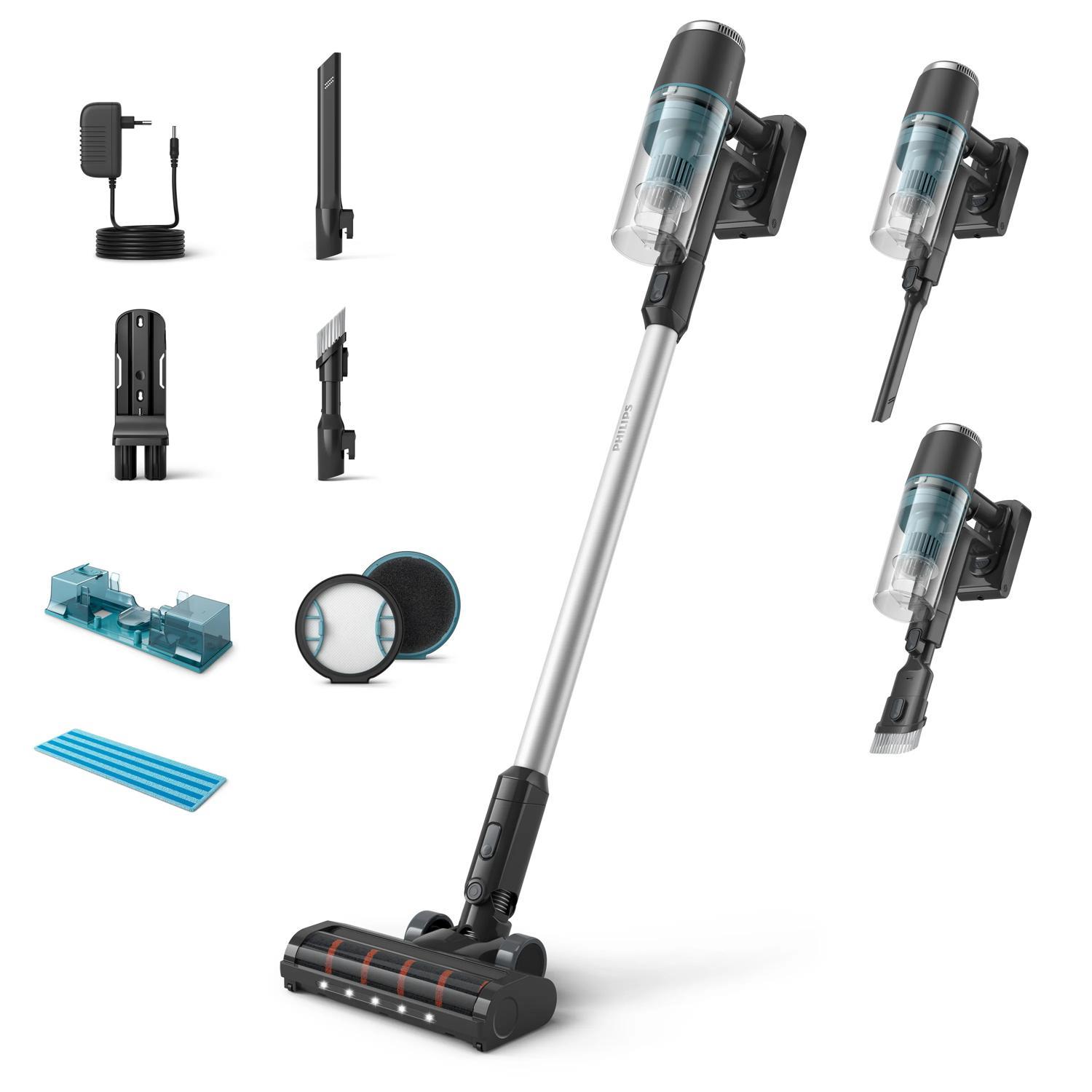 d4946150-51b6-4c98-b5bf-da3c4cbdb50b PHILIPS Vacuum Cleaner|PHILIPS|Upright/Bagless|Noise 80 dB|Weight 1.5 kg|XC3133/01 - Image 1