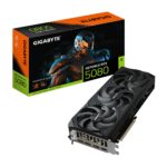 GIGABYTE Graphics Card|GIGABYTE|NVIDIA GeForce RTX 5080|16 GB|GDDR7|256 bit|PCIE 5.0 16x|GPU 2670 MHz|Triple slot Fansink|1xHDMI|3xDisplayPort|GV-N5080WF3OC-16GD1.0