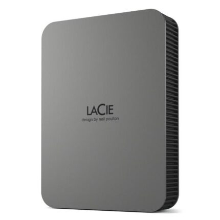 LACIE External HDD|LACIE|Mobile Drive Secure|STLR5000400|5TB|USB-C|USB 3.2|Colour Space Gray|STLR5000400