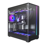 Case MONTECH micro ATX/Mini-ITX Black Midi Tower PC KING 45 PRO KING45PRO(B) - Image 2