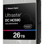 WESTERN DIGITAL HDD|WESTERN DIGITAL ULTRASTAR|Ultrastar DC HC590|WUH722626ALE6L4 0F65672|26TB|SATA 3.0|512 MB|7200 rpm|3,5"|0F65672