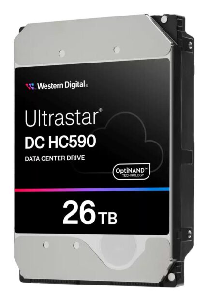 WESTERN DIGITAL HDD|WESTERN DIGITAL ULTRASTAR|Ultrastar DC HC590|WUH722626ALE6L4 0F65672|26TB|SATA 3.0|512 MB|7200 rpm|3,5"|0F65672
