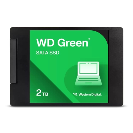 SSD WESTERN DIGITAL Green 2TB SATA Read speed 545 MBytes/sec 2,5" MTBF 1000000 hours WDS200T2G0A