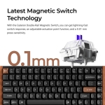 KEYBOARD WRL K2 HE/BLACK K2H-J1 KEYCHRON - Image 3