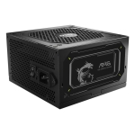Power Supply MSI MAG A850GL PCIE5 II 850 Watts Efficiency 80 PLUS GOLD PFC Active MAGA850GLPCIE5II