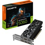 GIGABYTE Graphics Card|GIGABYTE|NVIDIA GeForce RTX 5060|8 GB|GDDR7|128 bit|PCIE 5.0 16x|GPU 2512 MHz|Triple slot Fansink|GV-N5060OC-8GL