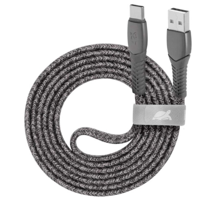 RIVACASE CABLE USB-C TO USB2.0 1.2M/GREY PS6102 GR12 RIVACASE