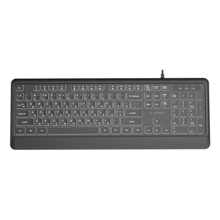 GEMBIRD KEYBOARD MULTIMEDIA USB CYRILL/BLACK KB-UML-04-CYRL GEMBIRD