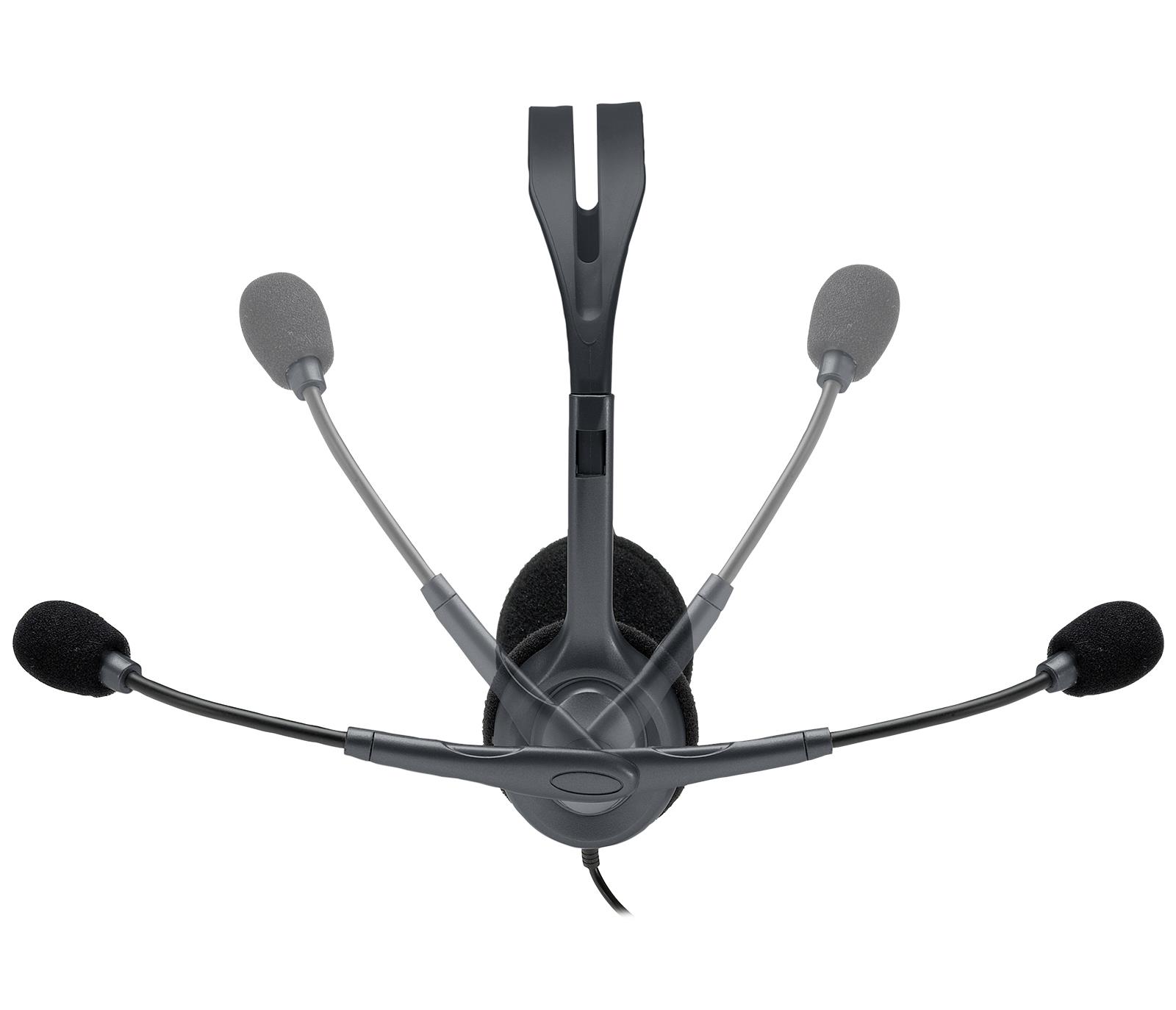 dbf70a36-7429-492f-aab7-28ae799a57d4 LOGITECH HEADSET STEREO H111/GREY 981-000593 LOGITECH - Image 1