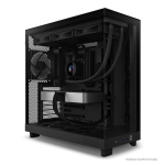 Case NZXT H6 Flow MidiTower Not included ATX MicroATX MiniITX Colour Black CC-H61FB-01 - Image 5