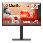 LCD Monitor LG 23.8" Business Panel IPS 1920x1080 16:9 100 Hz 5 ms Swivel Pivot Height adjustable Tilt 24BA650-B