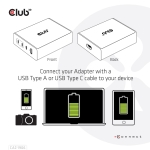 MOBILE TRAVEL CHARGER USB-C/132W GAN CAC-1906 CLUB3D - Image 11