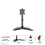 MONITOR ACC DESK MOUNT/10-30" NM-D335BLACK NEOMOUNTS - Image 2