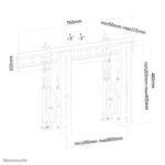 TV SET ACC WALL MOUNT BLACK/LED-VW1000BLACK NEOMOUNTS - Image 6