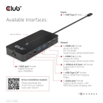 I/O HUB 7IN1 USB-C/100W CSV-1595 CLUB3D - Image 7