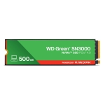 SSD SANDISK 150xTBW rating MTBF 1.75 h NVMe Yes PCI Express 4.0 M.2 500 GB POWERED BY SANDISK Green WDS500G4G0E