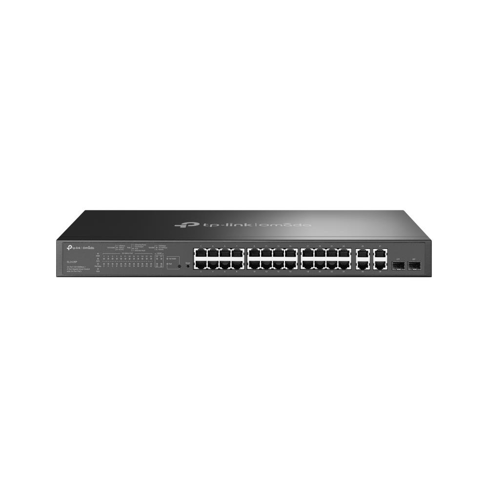 e2084323-f8d5-4835-9930-0d6a7fc5314f TP-LINK Switch|TP-LINK|SL2428P|Rack|PoE+ ports 24|250 Watts|SL2428P - Image 1