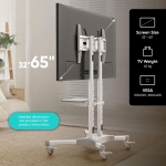 TV SET ACC MOBILE STAND/32-65"/WHITE TS1351-W ONKRON - Image 2