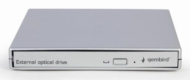 e55cb0ba-2d8f-430a-b2c5-6932c6f8498d GEMBIRD DVD RW USB2 8X EXT RTL/SILVER DVD-USB-021-SV GEMBIRD - Image 1