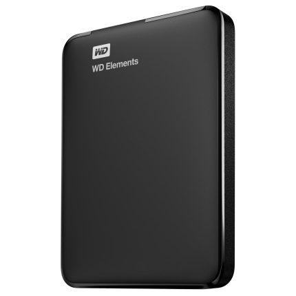 External HDD WESTERN DIGITAL Elements Portable 2TB USB 3.0 Colour Black WDBU6Y0020BBK-WESN
