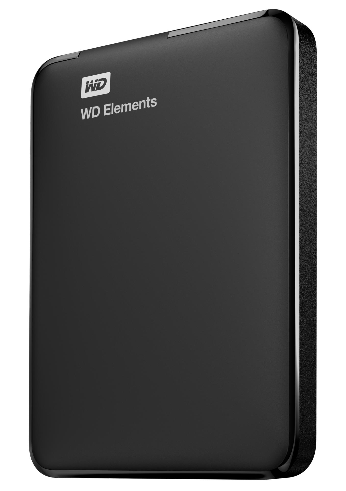e7696bc1-5cca-4469-b944-f137415a8f5a External HDD WESTERN DIGITAL Elements Portable 2TB USB 3.0 Colour Black WDBU6Y0020BBK-WESN - Image 1