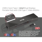 NB ACC DOCKING STATION 6IN1/USB-C 100W CSV-1584 CLUB3D - Image 8
