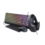 TRUST KEYBOARD +MOUSE GXT792 QUADROX/4-IN-1 BUNDLE ENG 25155 TRUST