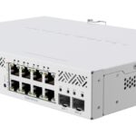 MIKROTIK Switch|MIKROTIK|8x10Base-T / 100Base-TX / 1000Base-T|2xSFP+|CSS610-8P-2S+IN
