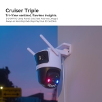 WRL CAMERA 3MP CRUISER TRIPLE/IPC-S7UP-11M0WED IMOU - Image 6