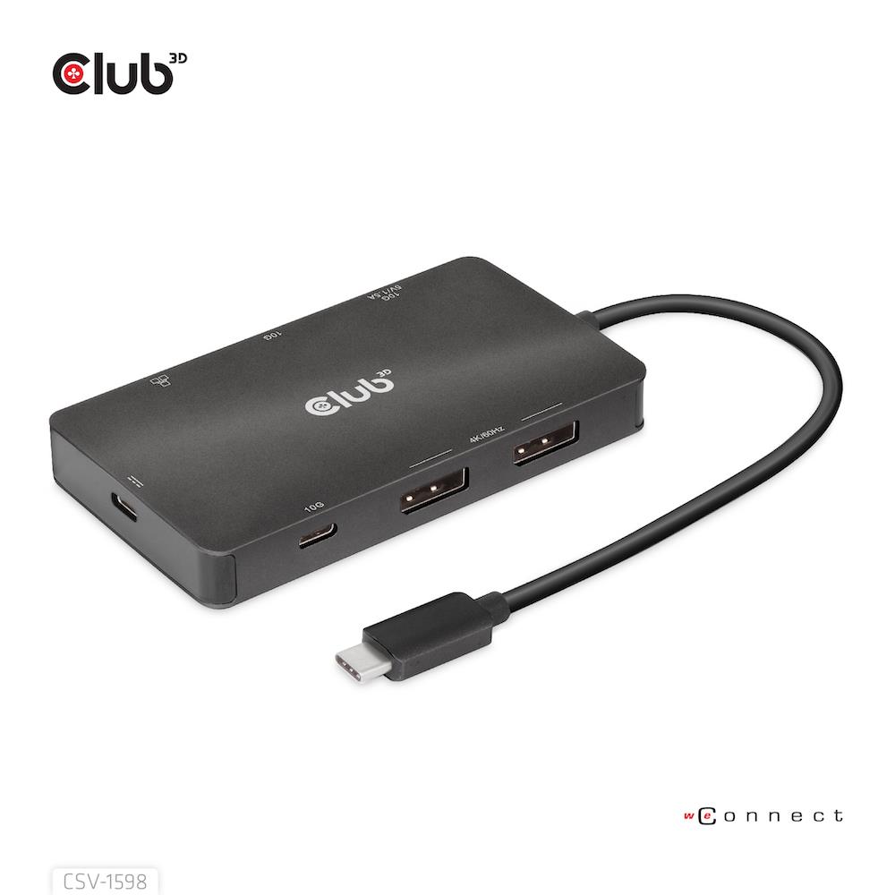 eb3b8a8f-6f25-4303-9a80-e6b78241bbd9 NB ACC DOCKING STATION 7IN1/USB-C 100W CSV-1598 CLUB3D - Image 1