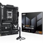 ASUS Mainboard|ASUS|AMD B850|SAM5|ATX|Memory DDR5|Memory slots 4|2xPCI-Express 4.0 1x|1xPCI-Express 4.0 16x|1xPCI-Express 5.0 16x|3xM.2|1xHDMI|1xDisplayPort|2xUSB 2.0|4xUSB 3.1|3xUSB 3.2|1xUSB-C|1xRJ45|5xAudio port|TUFGAMINGB850-PLUSWIFI