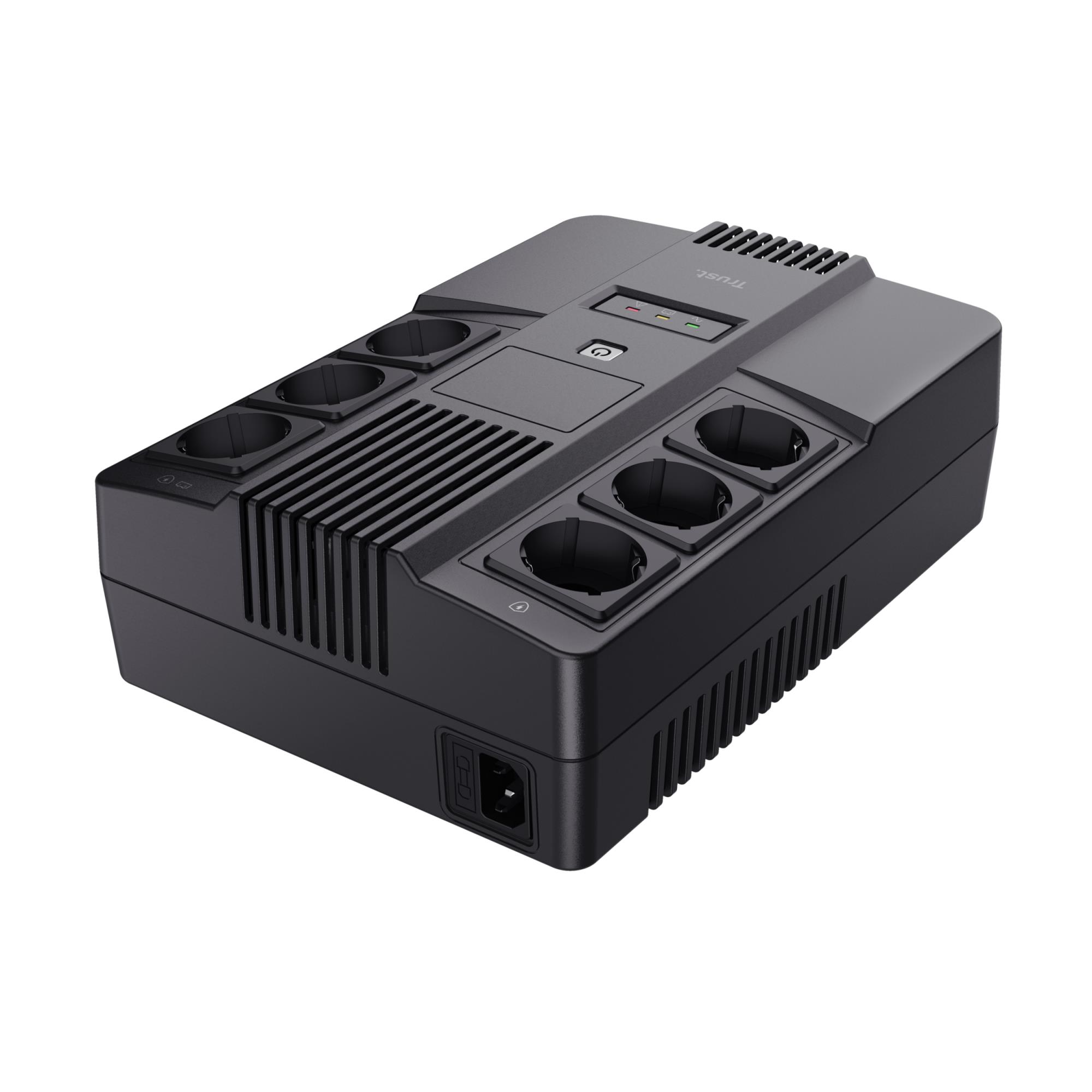 ed7ecf14-bbab-406b-b3e7-087981f44aac UPS TRUST 800 VA Wave form type Simulated sinewave Desktop/pedestal 23326 - Image 1