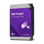 WESTERN DIGITAL HDD|WESTERN DIGITAL|Purple|4TB|128 MB|5400 rpm|3,5"|WD44PURZ