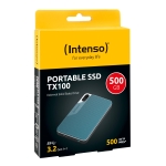 External SSD INTENSO TX100 500GB USB-C 3826450 - Image 2