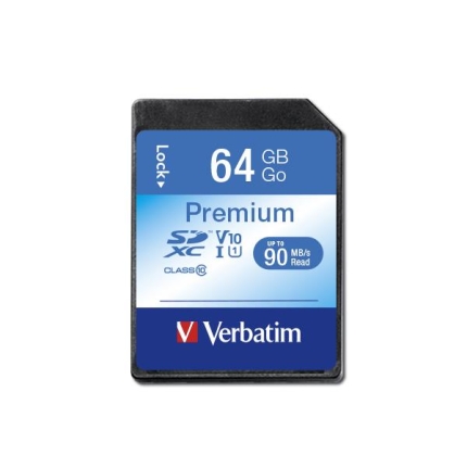 VERBATIM MEMORY SDXC 64GB UHS-I/VER44024 VERBATIM