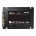 SAMSUNG SSD|SAMSUNG|870 EVO|4TB|SATA|SATA 3.0|MLC|Write speed 530 MBytes/sec|Read speed 560 MBytes/sec|2,5"|TBW 2400 TB|MTBF 1500000 hours|MZ-77E4T0B/EU